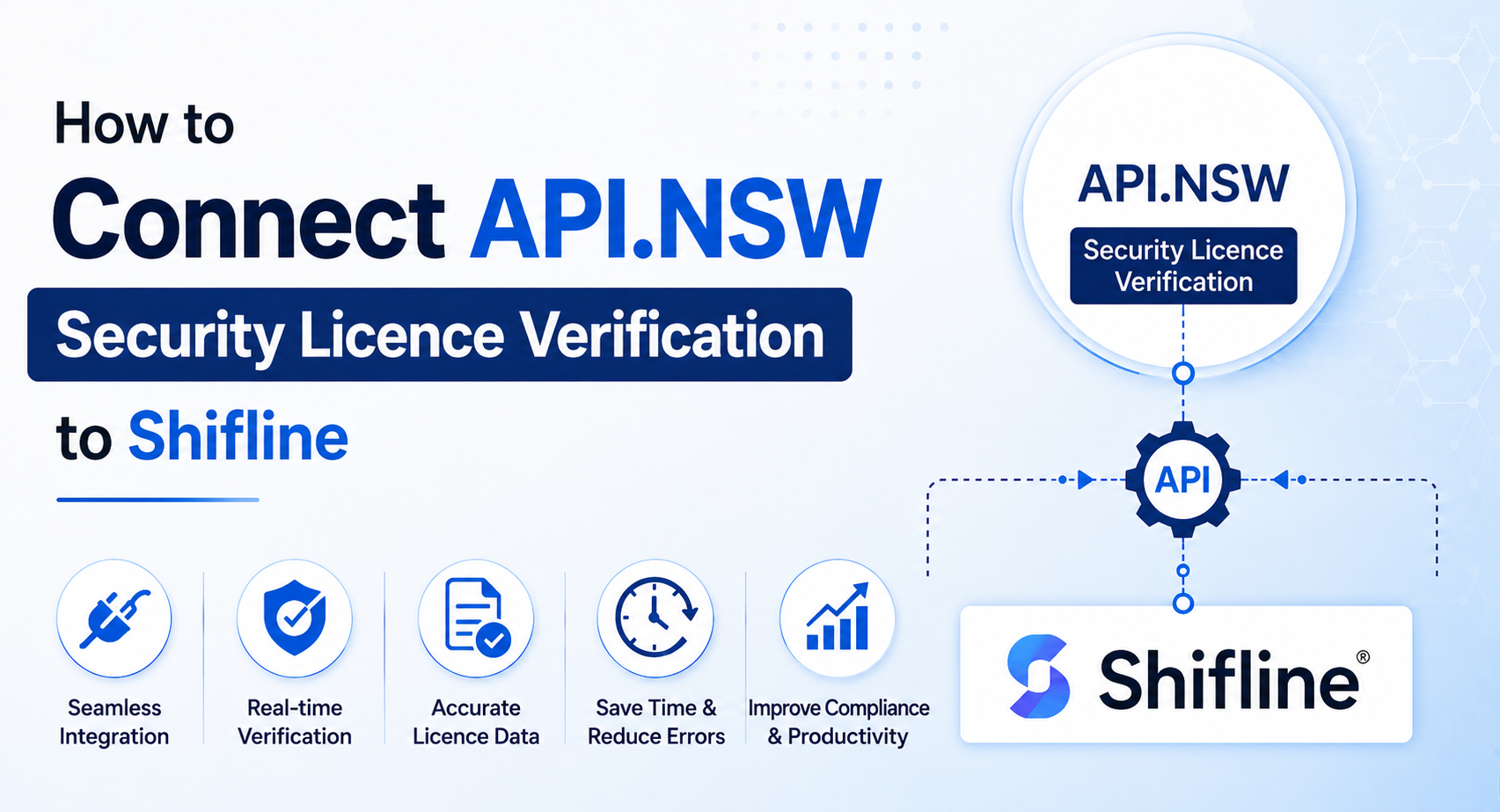 How to Connect API.NSW Security Licence Verification to Shifline